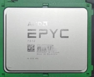 AMD EPYC 7D12 32C  Energy Saving 1.1GHz 2.4GHz 128MB Socket SP3 1P 180W Rome - Picture 1 of 7