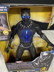 Marvel Black Panther Slash & Strike Black Panther 13 Zoll sprechende Puppe - Bild 1 von 5
