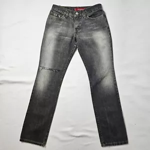 Vintage Levis 507 Jeans Made in USA SuperLow Slim Size 3M JR (29x31) Distressed - Picture 1 of 16