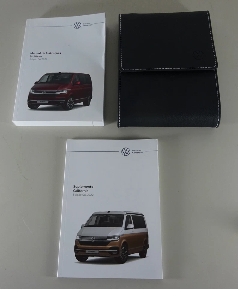 Caperta De Tablero + Manuale De Istruzioni VW T6 Miltivan + California De 2022 - Immagine 1 di 1