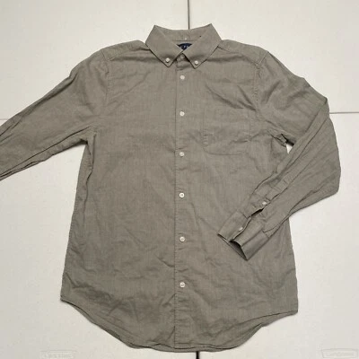 Camisa Five Four Para Hombre Talla M Verde Oliva Abotonada Manga Larga *NUEVA SIN ETIQUETAS* Foto 1 de 4