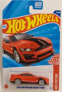 2020 Ford Mustang Shelby GT500 73/250 Hot Wheels TARGET RED EDITION HYY41 2025 - Picture 1 of 18