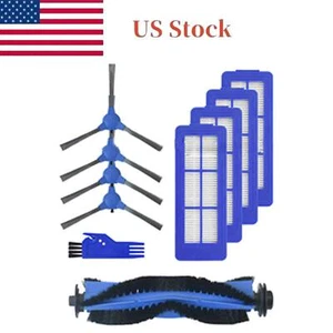USA - Side Brush Filter Parts Kit For Eufy Robovac 30/11S/15C Max Vacuum Cleaner - Picture 1 of 6
