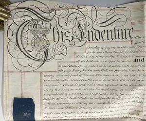 George III / Indenture of Conveyance 1776 County of York - Picture 1 of 9