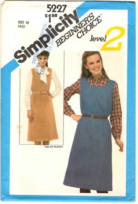 Simplicity Sewing Pattern Women's JUMPER 5227 Sz 18 UNCUT - Image 1 of 3