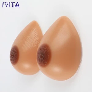 Silicone Breast Forms A-FF Cup Crossdresser Transgender False Boobs Enhancers - Picture 1 of 12