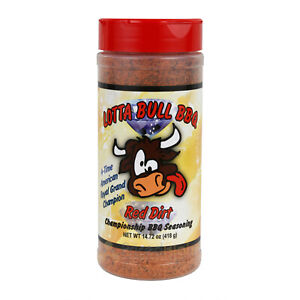 Lotta Bull BBQ Red Dirt Championship BBQ assaisonnement frottement sans gluten 14,72 onces