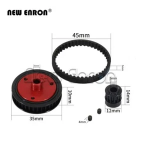 Sistema de engranajes de transmisión de transmisión por correa de pieza mejorada para RC Axial SCX10 SCX10 II90046 - Imagen 1 de 14