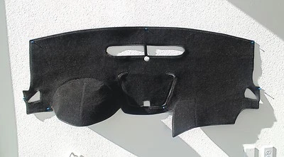 2008-2012 Chevrolet Malibu dash cover mat dashboard pad black - Image 1 of 2