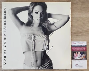 Mariah Carey signiert I Still Believe Vinyl Schallplatte Singer Songwriter LEGEND JSA - Bild 1 von 4