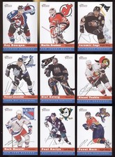 2000-01 TOPPS HERITAGE NHL HOCKEY CARD 1 TO 153 SEE LIST