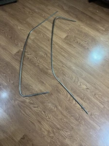 1965 1966 Mustang  GT Shelby FASTBACK L & R ROOF DRIP RAIL MOLDING - Picture 1 of 24