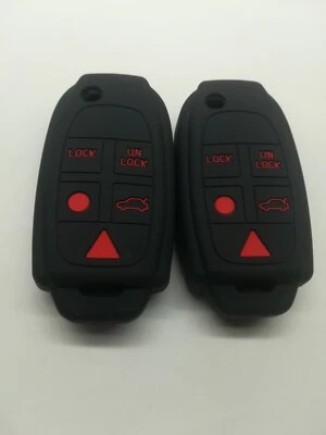 2*Key Cover for 2004 2005 2006 2007 2008 2009 2015 Volvo XC90 XC70 V70 S80 S60 — 第 1/4 张图片