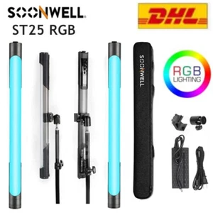 SOONWELL ST25 4-Lights Kit RGBWW Led Video Light 1600K-20000K CTT Photography - Picture 1 of 14