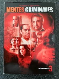MENTES CRIMINALES - TEMPORADA 3 (2007/08) - 5 DVD - ABC STUDIOS - ¡COMO NUEVO! - Imagen 1 de 3
