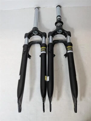 700c Suspension  Forks (Pair) -62mm Travel,  215 mm Steerer Tube Length - Image 1 of 4