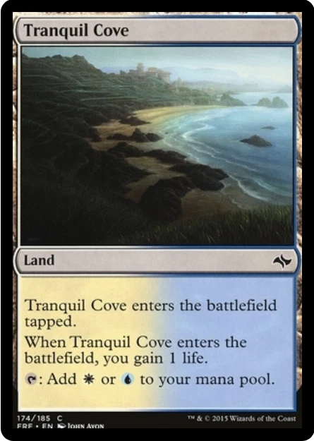 4x Tranquil Cove 174/185 Fate Reforged MTG Land Common - Image 1 of 1