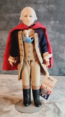 Vintage 1983 Effanbee George Washington 15" “The Presidents” Doll with tags - Image 1 of 4