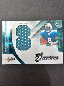 Maglia Jumbo 2011 Panini Assoluti Memorabilia /50 Daniel Thomas #230 RC - Foto 1 di 2