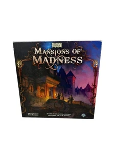 Juego de Mesa Mansions of Madness 1ª Edición Arkham Horror Raro Nuevo Caja Abierta - Imagen 1 de 11