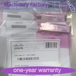 Moduł nadawczo-odbiorczy Cisco Copper GLC-T-RGD SFP 1000Base-T - Szybka wysyłka - Zdjęcie 1 z 1