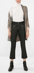 Desigual Damen Cropped Hose Baumwolle Teresa Stretch Nn9 Größe W28 - Bild 1 von 6