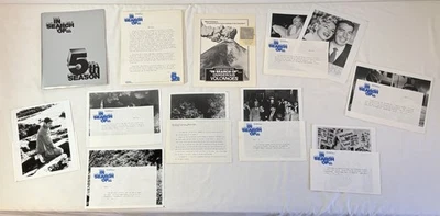 IN SEARCH OF.. Season 5 press kit~Leonard Nimoy,Marilyn Monroe,Amityville Horror - Image 1 of 4