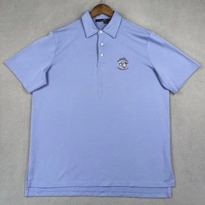Polo Ralph Lauren RLX Para Hombre Grande US Open Pinehurst Nº 3 Azul Manga Corta - Imagen 1 de 8