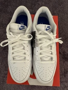 Nike Dunk Low Retro DVO831 104 White/Hyper Royal - Picture 1 of 11