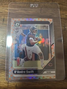 2023 Panini Donruss Optic - D'Andre Swift #155 Orange Scope Prizm /79 - Picture 1 of 2