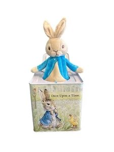 Beatrix Potter Peter Rabbit Jack-in-the-Box, spielt Pop Goes the Weasel - Bild 1 von 5