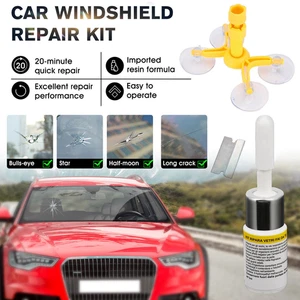 Kit de reparación de parabrisas de automóvil Fluido de reparación de nano grietas de vidrio automotriz Tmrzgryxeujhy - Imagen 1 de 11