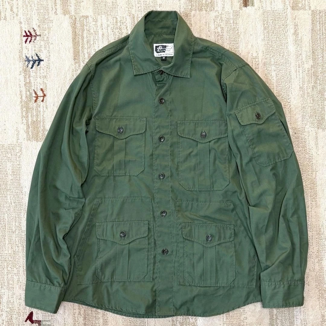 ジャケット・アウター made in USA engineer garment army coat Army field coats with original D-Day design and 48-star flag patch