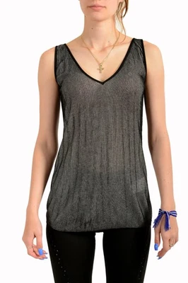 Blusa sin mangas acanalada "Cuero" Hugo Boss para mujer Foto 1 de 4