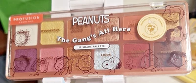 Profusion x Peanuts 75th Anniversary, 12 Shade Palette,"The Gang's All Here" NEW - Image 1 of 2