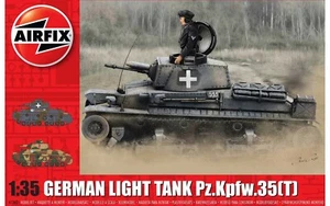Airfix GERMAN LIGHT TANK PZ.KPFW.35(T) AIR01362 (1/35) New - Picture 1 of 1