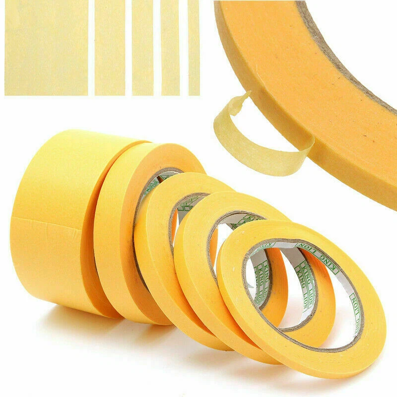 Precision Model Masking Tape Fine Line DIY  2/3/6/10/12/ 18/30/50mm x 18/20/50m - Image 1 of 4