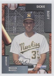 1992 Fleer ProCards Minor League Dick Scott Dickie Scott #1252