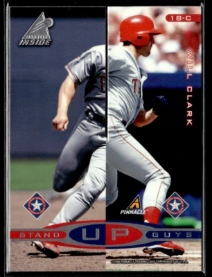 1998 Pinnacle Inside Stand UP Guys #18-C #18-D Ivan, Gonzalez, Greer, Will Clark - Image 1 of 2