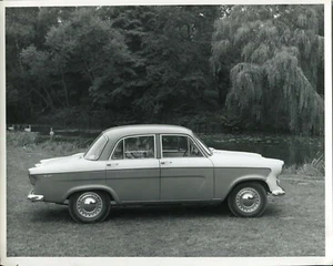 Standard Vanguard Saloon by river original official press photograph - Picture 1 of 1