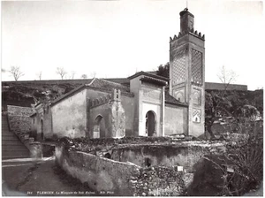 Algerien.Tlemcen.Die Moschee von Sidi Haloui.Original N.D Foto Silber. 20,7x27,3cm - Bild 1 von 1