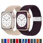Geflochtene Solo Loop für Apple Uhrenband 49/45/44/41mm iWatch SE 7 8 6 Ultra Armband
