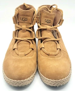 UGG Hariston Chestnut Suede Leather Women's Boots 1112401 SZ US9/UK7 NWOT - Picture 1 of 9