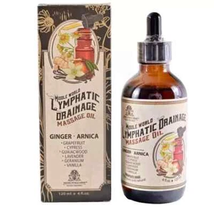 Ginger Oil, Ginger Massage Oil for Lymphatic Drainage, Natural Ginger Oil - 4oz - Picture 1 of 10