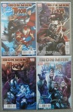 IRON MAN / THOR GOD COMPLEX #1-4 COMPLETE SET (2010) VF MARVEL