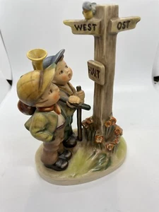 Hummel~„Kreuzung“~HALT! Ostberlin~Deutschland~HUM 331~TMK7 signierter Künstler - Bild 1 von 9