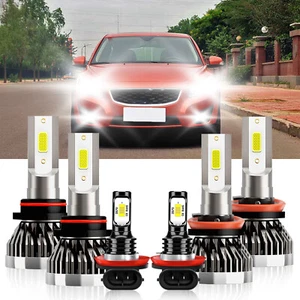 Faro LED haz alto bajo + bombillas antiniebla 6000 k para Volvo C30 2007-2012 - Imagen 1 de 12