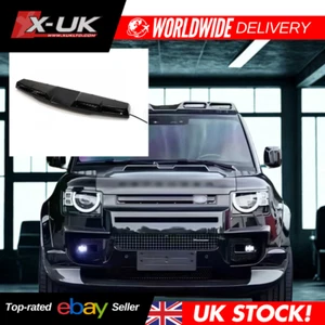 Gloss Black LED Roof Light Bar Land Rover Defender 90/110/130 (L663) 2019–2025 - Picture 1 of 11
