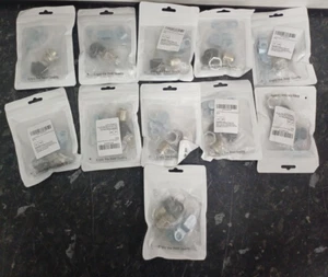 11 Sets Cabinet Cylinder Locks(16Mm) Drawer Lock with 2 Keys for Mailbox, Letter - Picture 1 of 6
