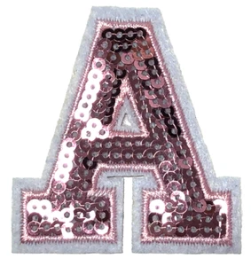 Aufnäher Aufbügeln bestickt Kleidung Hüte Jacken Mantel Mütze Buchstaben A A577 - Bild 1 von 3